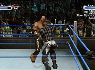 marissa dominates john morrison in intense wrestling fetish match