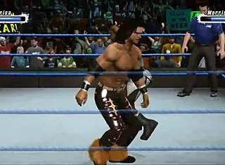 marissa dominates john morrison in intense wrestling fetish match