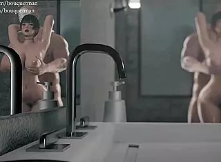 foda no chuveiro com peitos grandes e anal gostoso demais