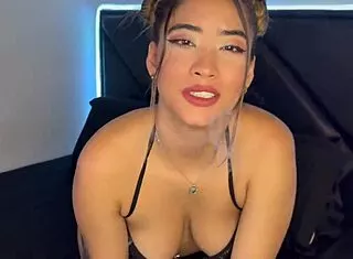 little blonde 😍 smokes cig while deepthroating huge cock 💋