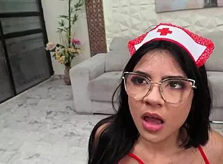 Emily White's Santa Double Penetration Anal DP Wish