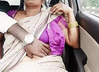 Saree Big Boobs Indian Aunty Son-in-Law Dirty Telugu Fuck Drive