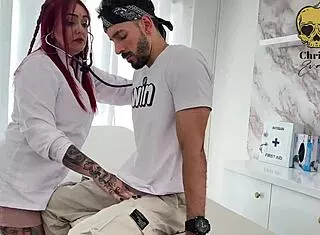 Fucking Hot Rich Patient's Huge Nipples And Wet Pussy