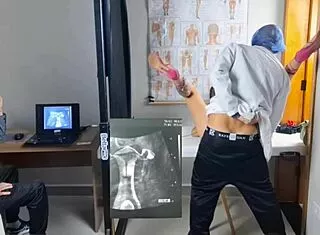 Corno Takes Wife To Clandestine Gynecologist For Humiliating Fuck