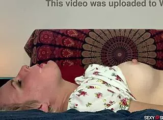 Milf Swallows Shaved Pussy Cumshots in Christmas Facial Compilation