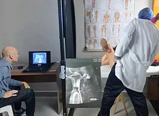 Corno Takes Wife To Clandestine Gynecologist For Humiliating Fuck