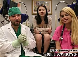 whoa mina moon's shaved pussy blasted with hot cum!