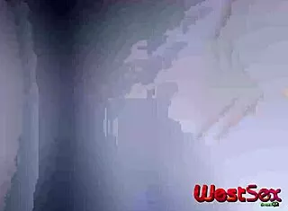 elisa sanches blindfolded bent over doggystyle assfucked by huge cock