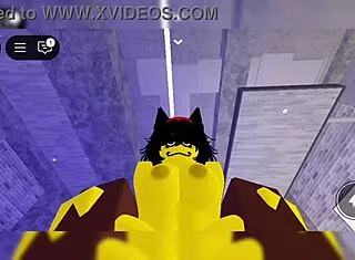 Yellow Creature Dominates Big Tits Ass Femdom Sex