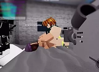 dude, this roblox nerd's cock is wrecking my bimbo pussy!