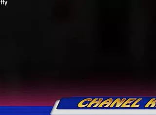 CHANEL KISS fingers puffy pussy to ORGASM with vibrator in LINGERIE close up