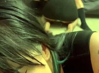 Lilith begs cum on tongue during hard face throat fuck