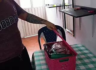 Delivery Man Good Dick Ass Cum Cuckold Big Pussy Shake Rough Brunette