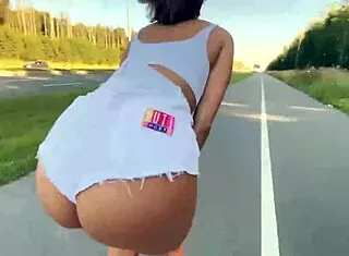 curly 18+ teen miniskirt ripped off for rough doggystyle fuck