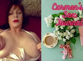 granny del flors surrenders to double cum orgasms