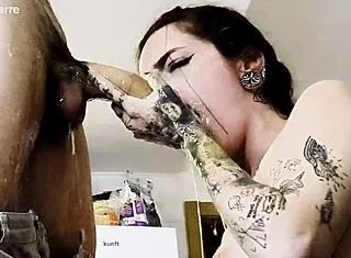 😵 malafalda's face destroyed by puke facial and extreme vomit facefuck!! 💦🤮