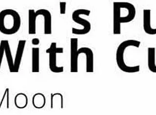 whoa mina moon's shaved pussy blasted with hot cum!