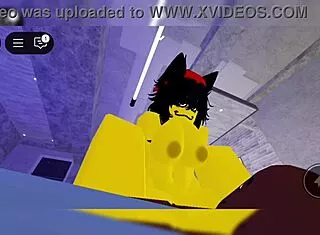 Yellow Creature Dominates Big Tits Ass Femdom Sex