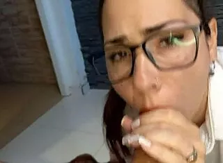 have you seen the best deepthroat blowjob from this hot wife?