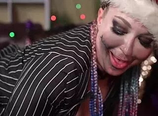 Ebony Latina Milfs Scissor Strapon Fuck Wet Pussies Xmas Style