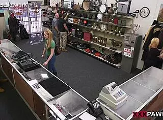 Blonde Games Lead to Facial Cumshot Pearl Necklace