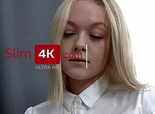NERD SLAMS SLIM BLONDE ANAL RIDING DEEPTHROAT CUMSHOT DOGGYSTYLED!