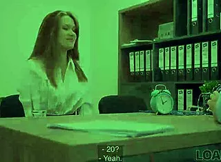 office table fuck shows off una fairy's perfect natural body