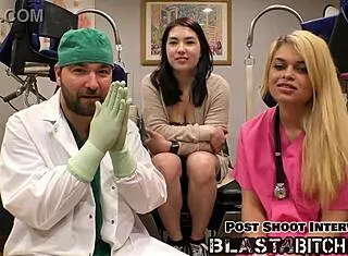 whoa mina moon's shaved pussy blasted with hot cum!