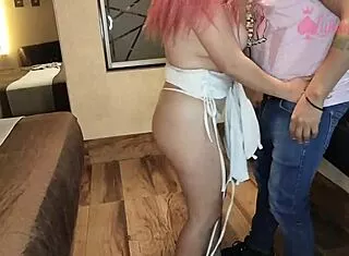 haciendo cornudo a esposo con amigo del trabajo, ¿lo ves?