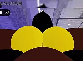 Yellow Creature Dominates Big Tits Ass Femdom Sex
