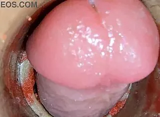Camera Deep Inside Oiled Tight Pussy Captures Huge Creampie ASMR