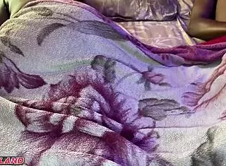 Pervert Hubby Jerks Off Beside Sleeping BBW Wife