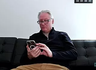 samantha sparkle tempts grandpa hans with tight model pussy