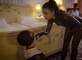 skinny pantyhose slave petite takes monster cocks bent over doggystyle group