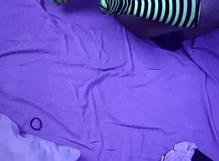 Roommate Catches Emo Squirting Masturbation