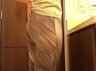 I hid a camera in my spanish uni classmate's bathroom for secret upskirt peeks