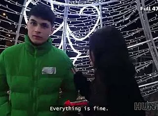 i start strippin' for this huge cock then get pounded hard on christmas... perfect czech nympho body!