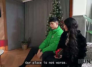 i start strippin' for this huge cock then get pounded hard on christmas... perfect czech nympho body!