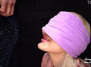 I tricked my stepmom into the taste game and blasted unexpected cum mouthful in her mouth