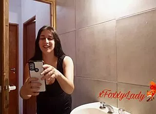 your wife catches you cheating and humiliates you brutally in bathroom cuckold roleplay