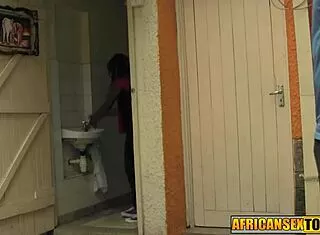 Black Teen 18+ Takes Hardcore Interracial Pounding Big Cock Friend