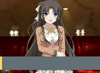 Tipsy Japanese Girlfriend Teases with Handjob?