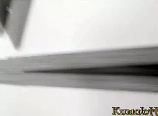 kumalott's petite body pounded hard during massage