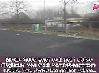 german slut pisses publicly into her handbag, wanna see?