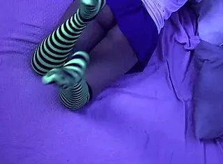 Roommate Catches Emo Squirting Masturbation