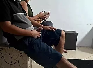 dentist waiting room dick flash groped by horny babe