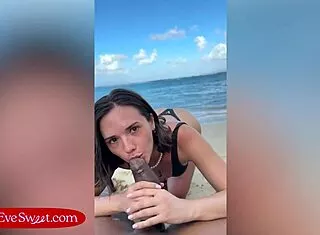 Big Tits Eve Sweet Beach Fucked Hard By BBC Troy Francisco