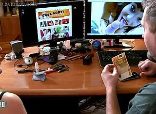 larry fucks me his horny secretary bitch deep