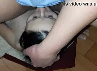 mistress slave lesbian facesits fingers feet licks pussy domination pov