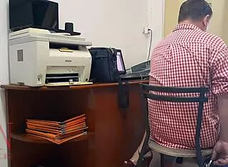 Boss Lady Forces Employee Pussy Lick in Hidden Office Femdom Domination